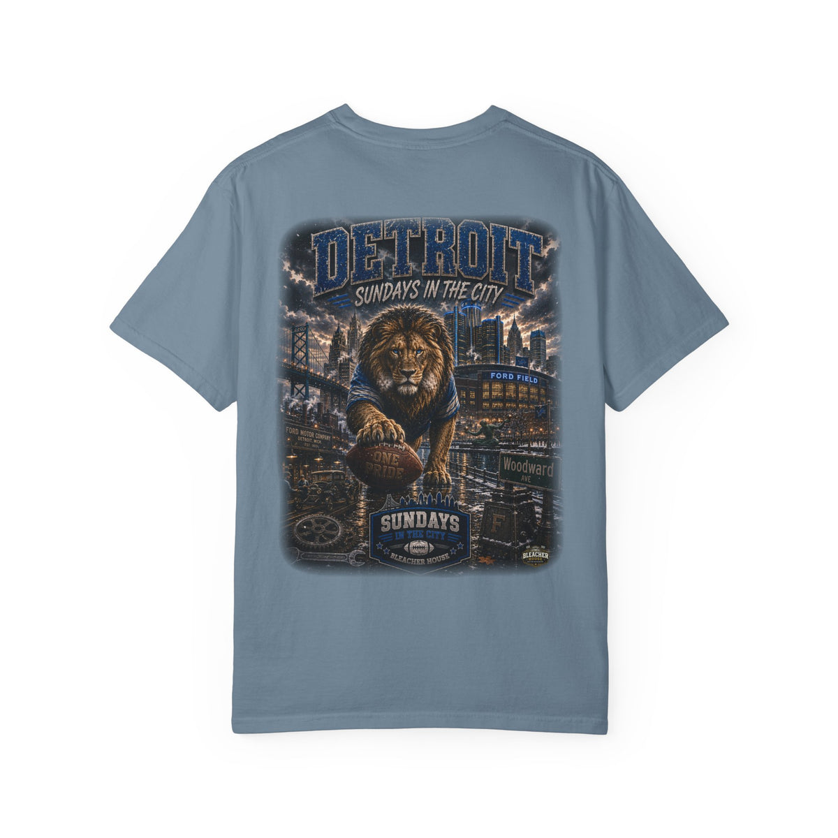 Sundays In The City - DETROIT Edition - (Front Patch + Back Design)