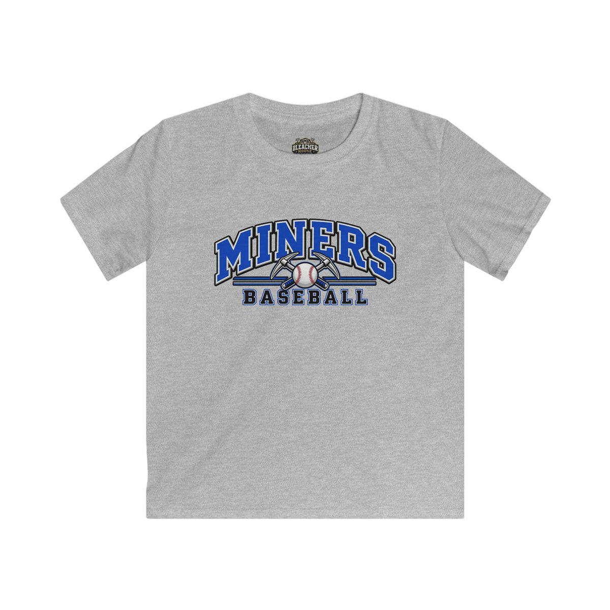 YOUTH Miners Baseball T-Shirt – Team Logo Youth Unisex Softstyle T shirt
