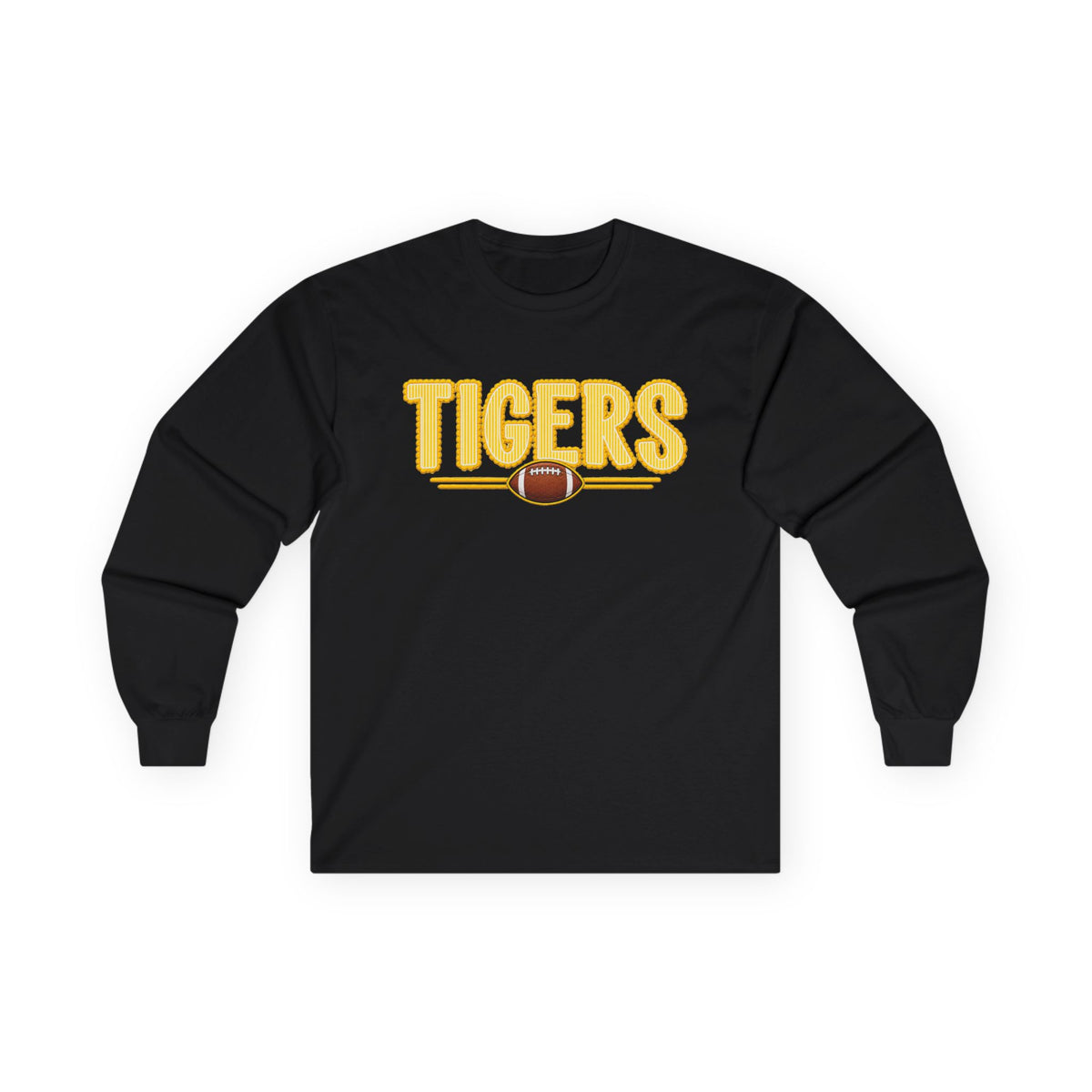 Tigers Football Long Sleeve Tee