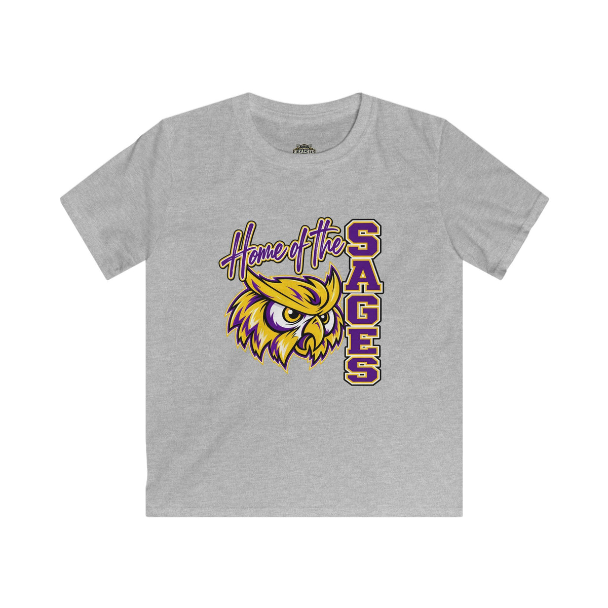 Kids Tee - Home of the Sages Owl School Spirit Shirt