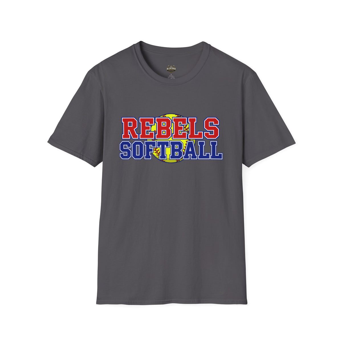 Rebels Softball T-Shirt — Retro Team Spirit Soft Tee
