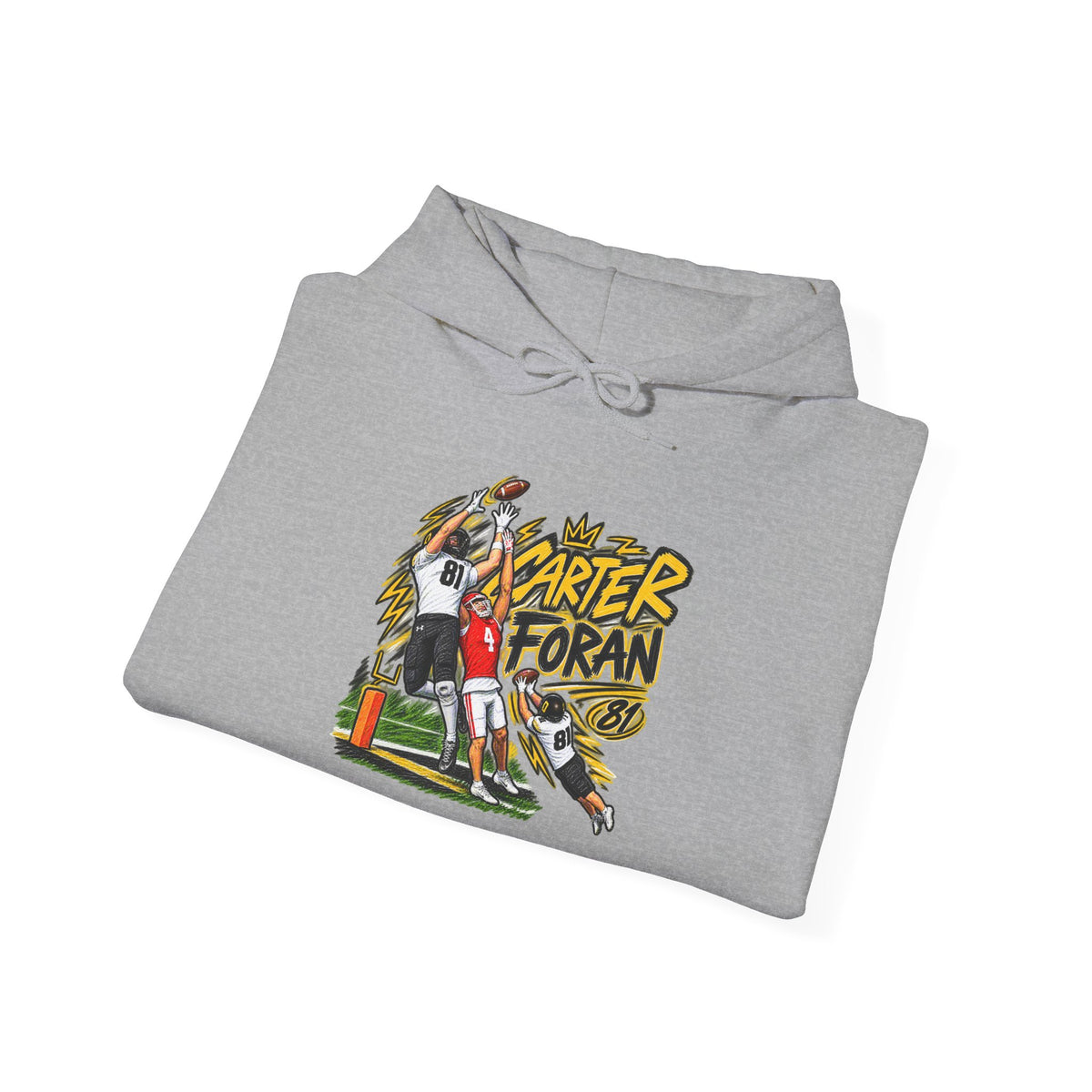 Saturday Standouts Sketch Series - CARTER FORAN Graphic Hoodie
