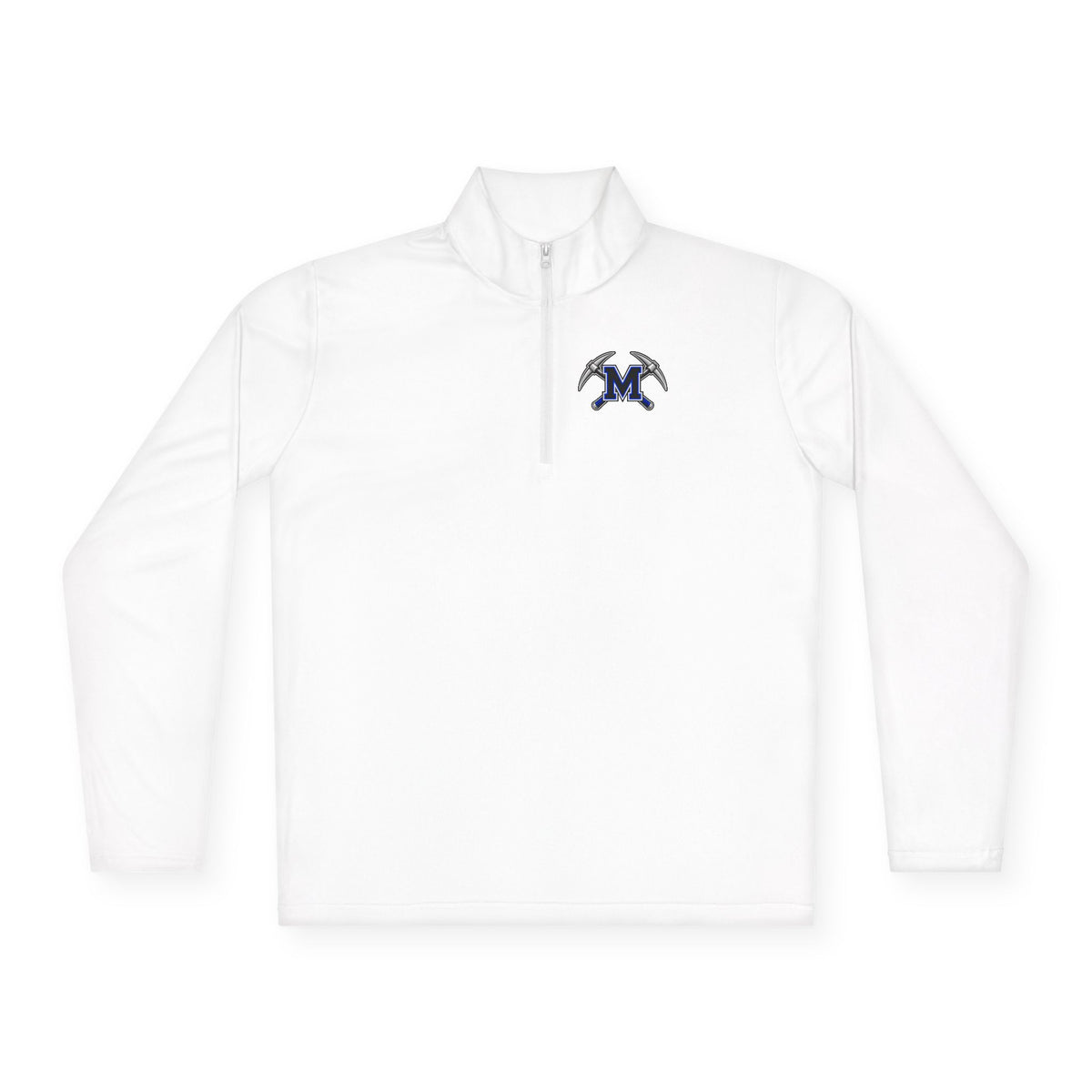 Miners Block M Logo Quarter Zip Pullover