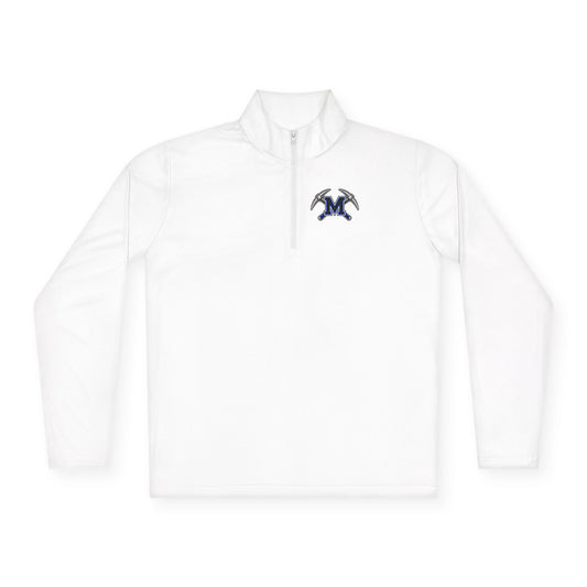 Miners Block M Logo Quarter Zip Pullover