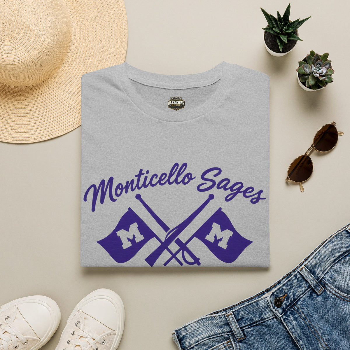 Monticello Sages Aesthetic Color Guard T-Shirt