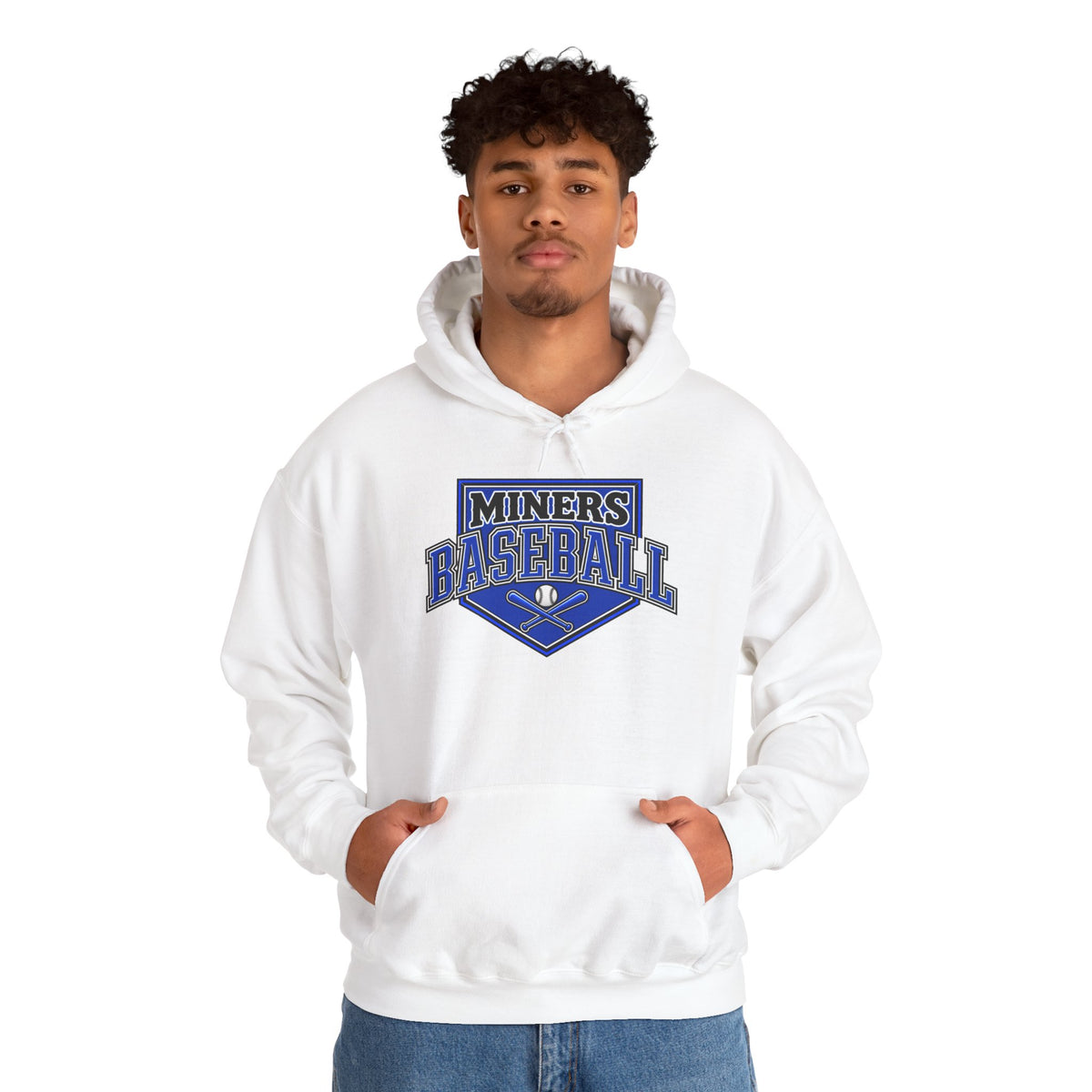 Miners Baseball Unisex Heavy Blend™ Hooded Sweatshirt