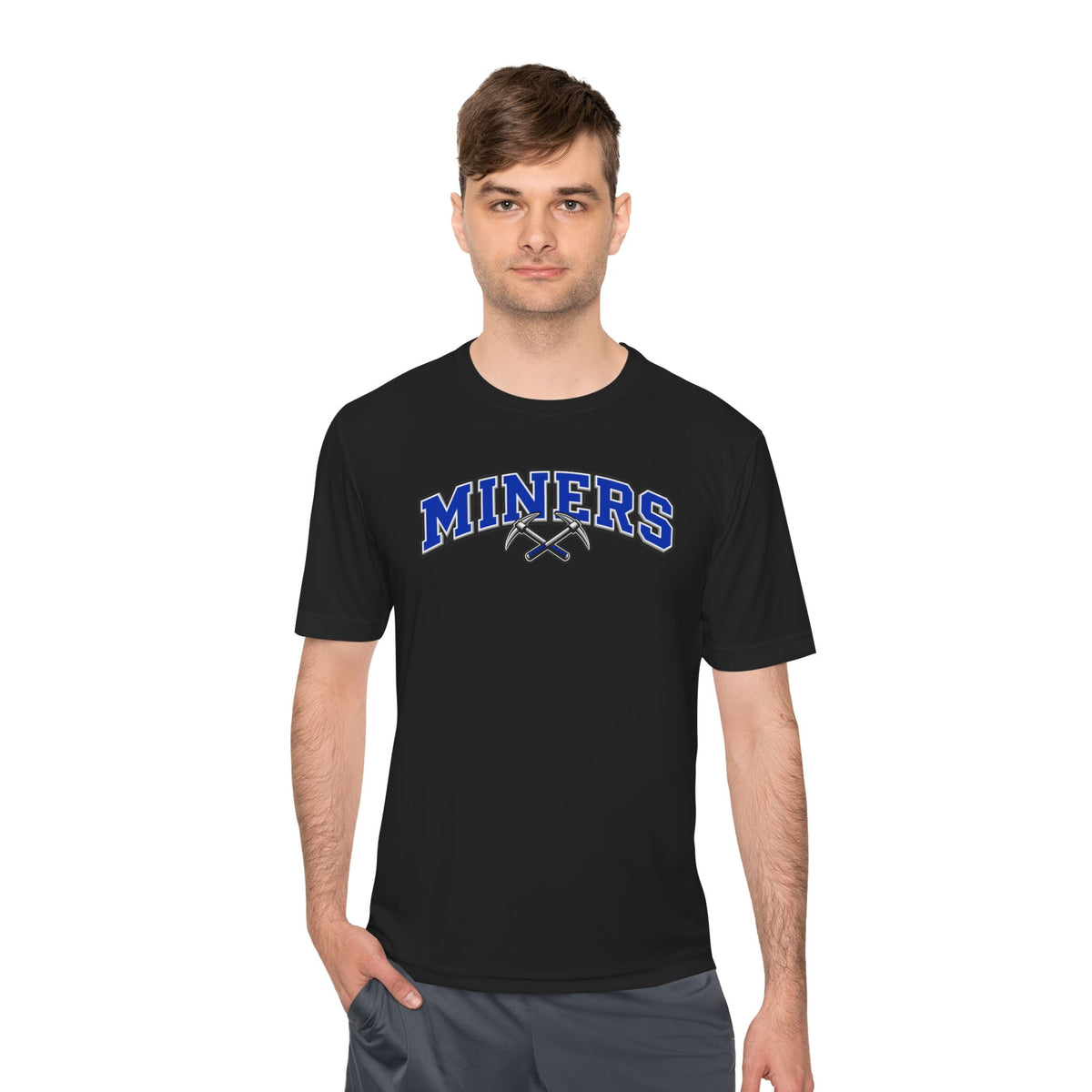 Miners Sports Performance Polyester Athletic Tee