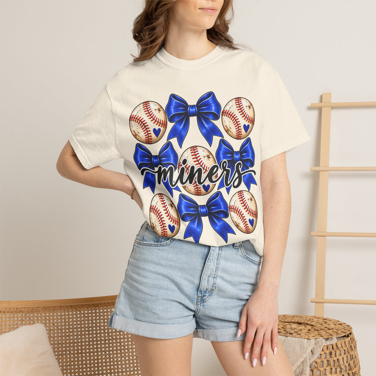 Miners Baseball Bows "Miners" T-Shirt