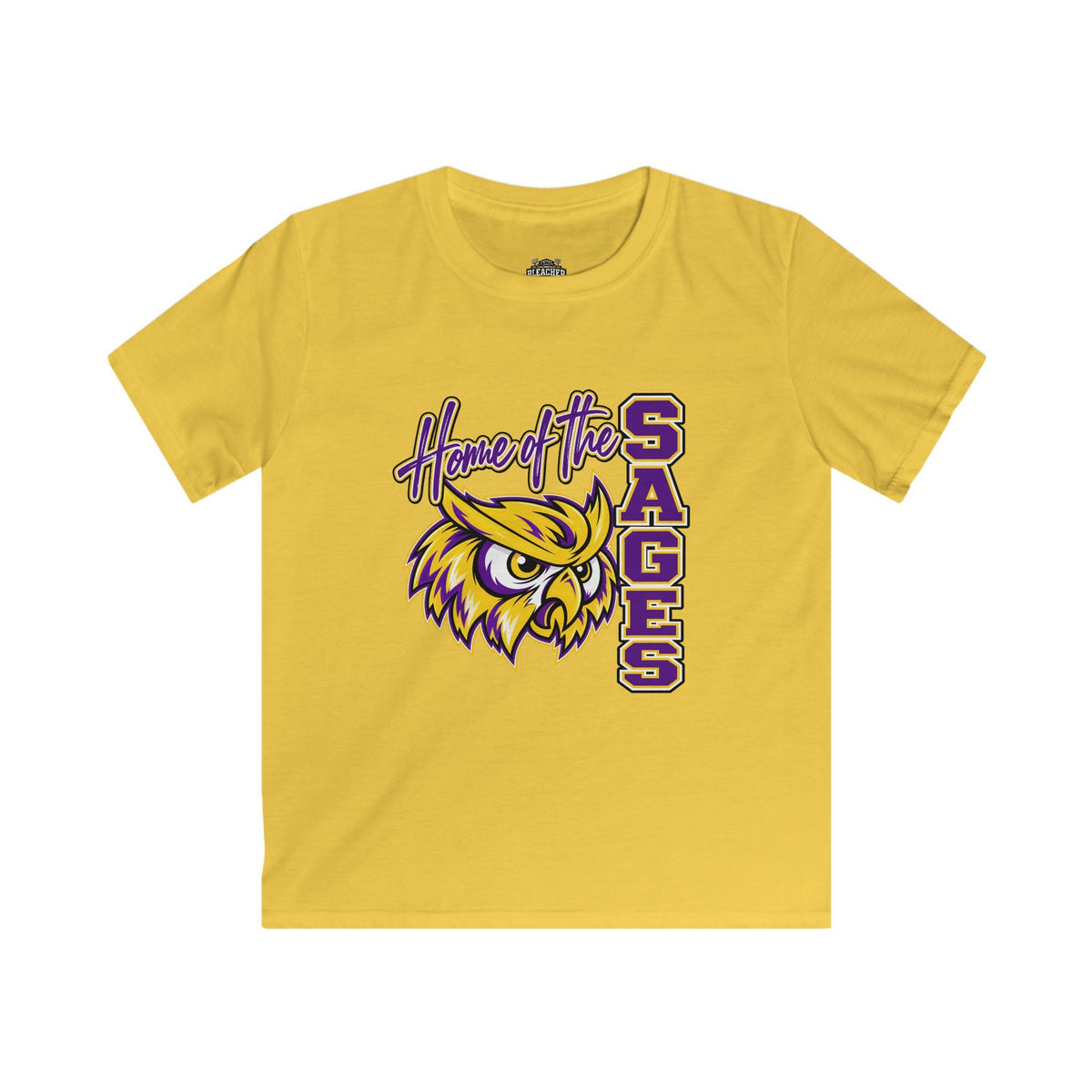 Kids Tee - Home of the Sages Owl School Spirit Shirt