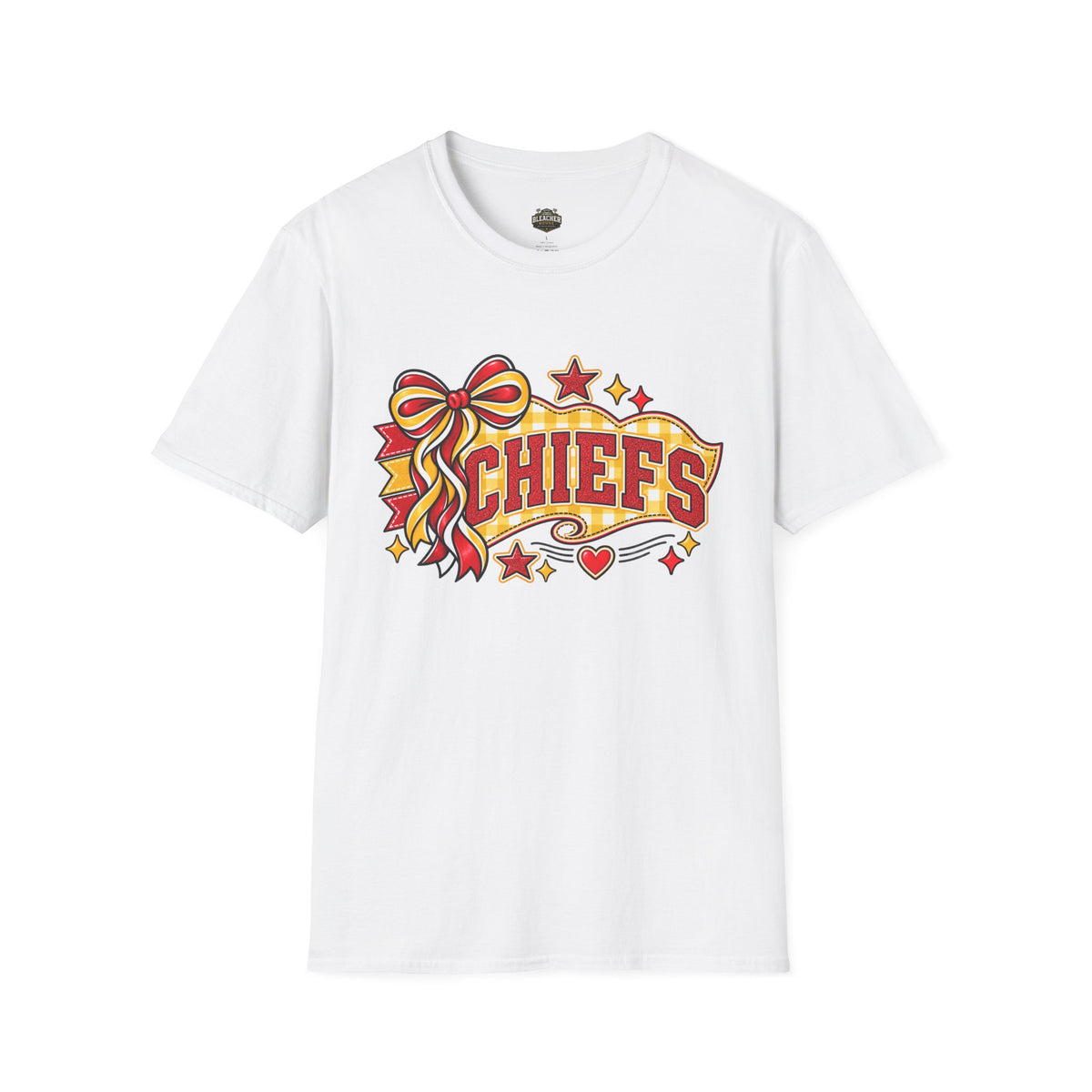 Chiefs Ribbon & Banner T-Shirt — Team Spirit Tee