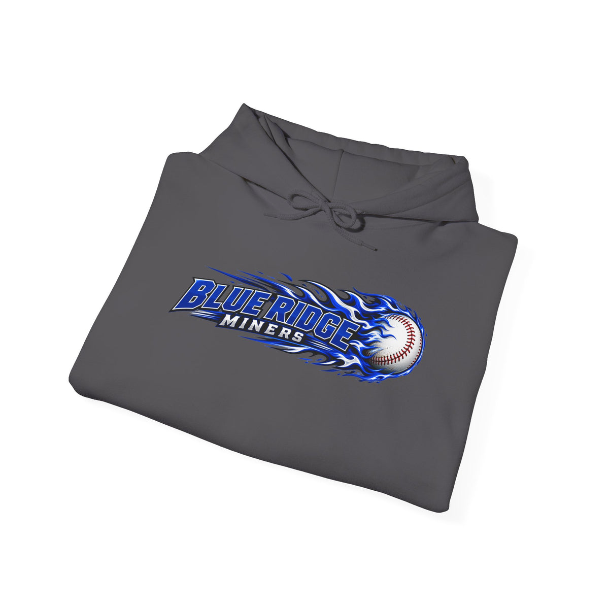 Blue Ridge Miners Flaming Baseball Hoodie – Flaming Ball Hoodie