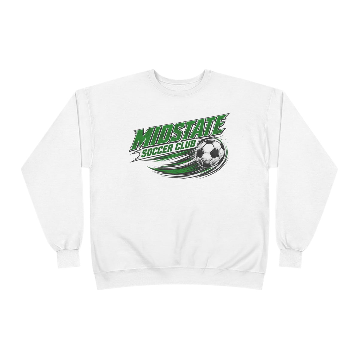 Midstate Crewneck Sweatshirt — Midstate Soccer Club Graphic