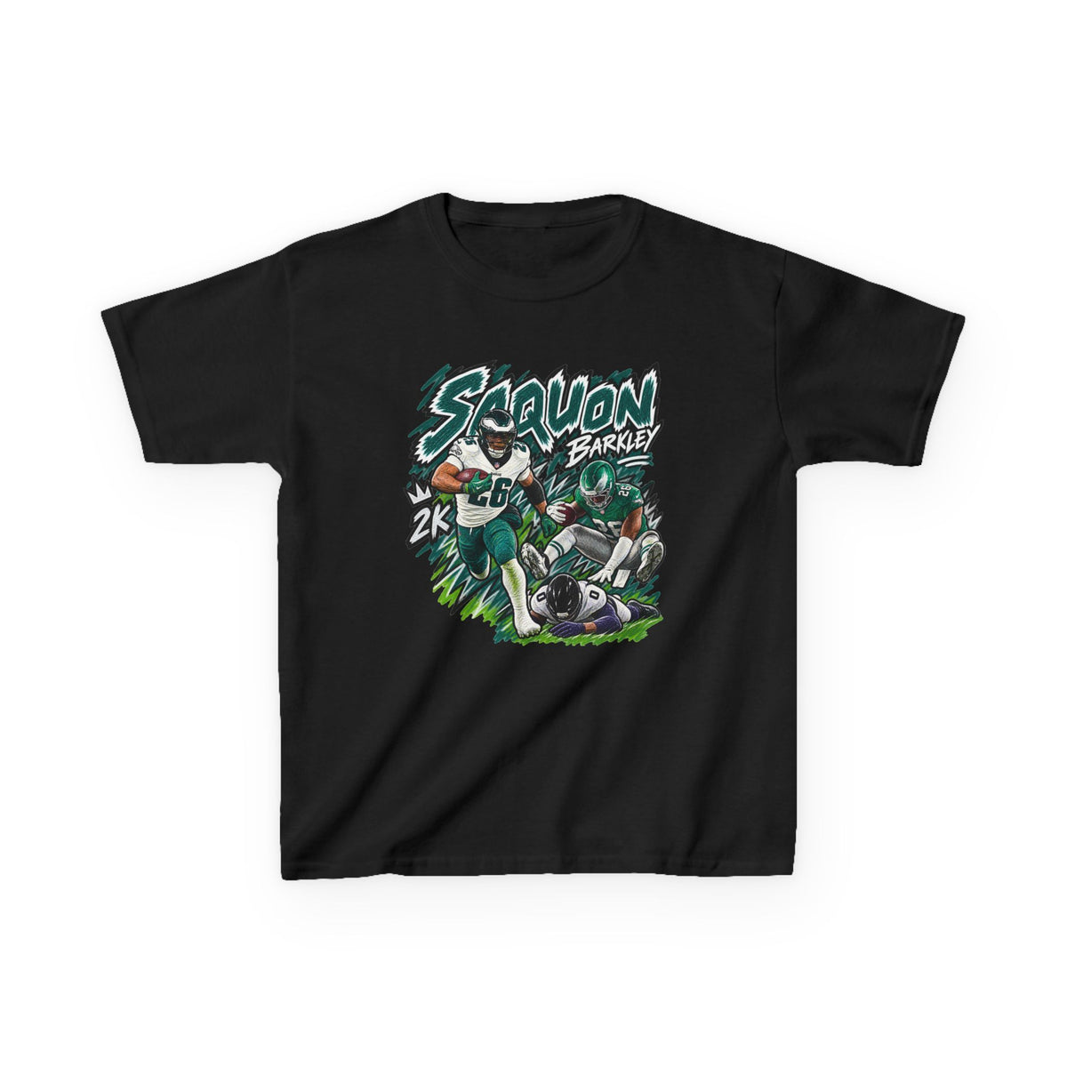 YOUTH Saquon Barkley Graphic T-Shirt - Sunday Standouts Sketch Series