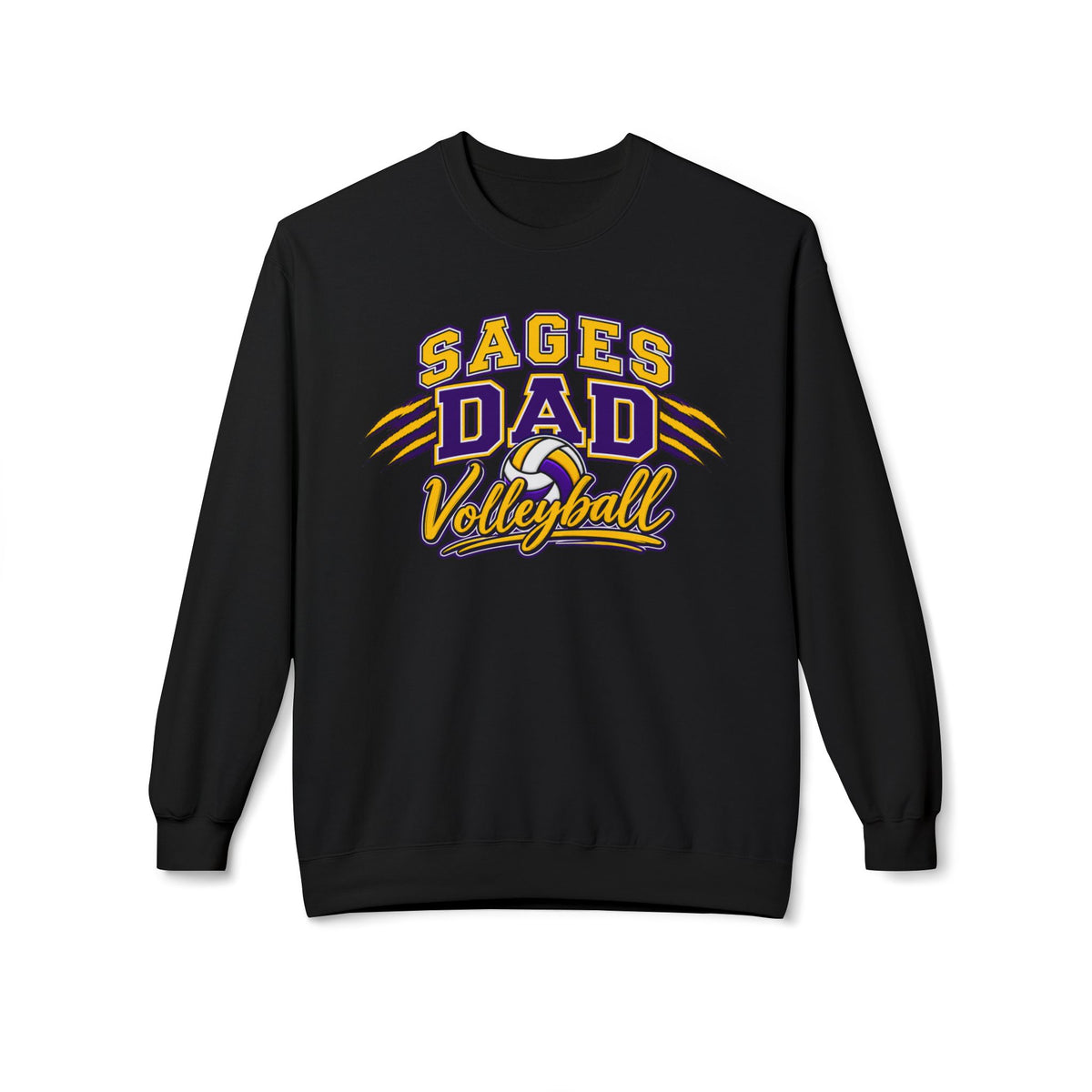 Sages Dad Volleyball Crewneck Sweatshirt