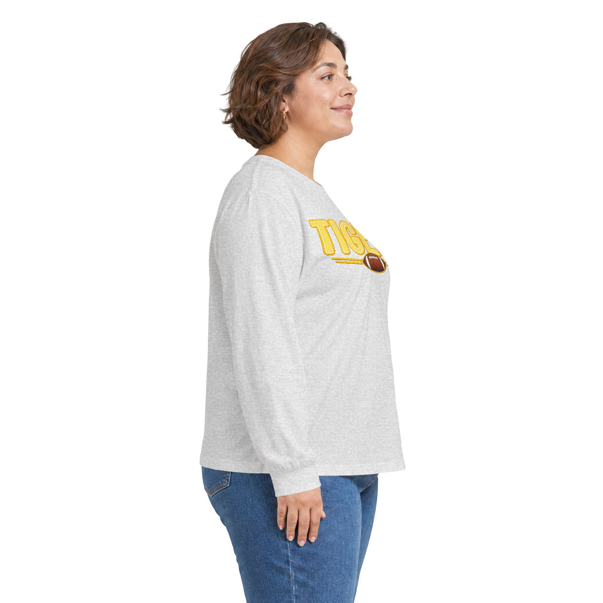 Tigers Football Long Sleeve Tee