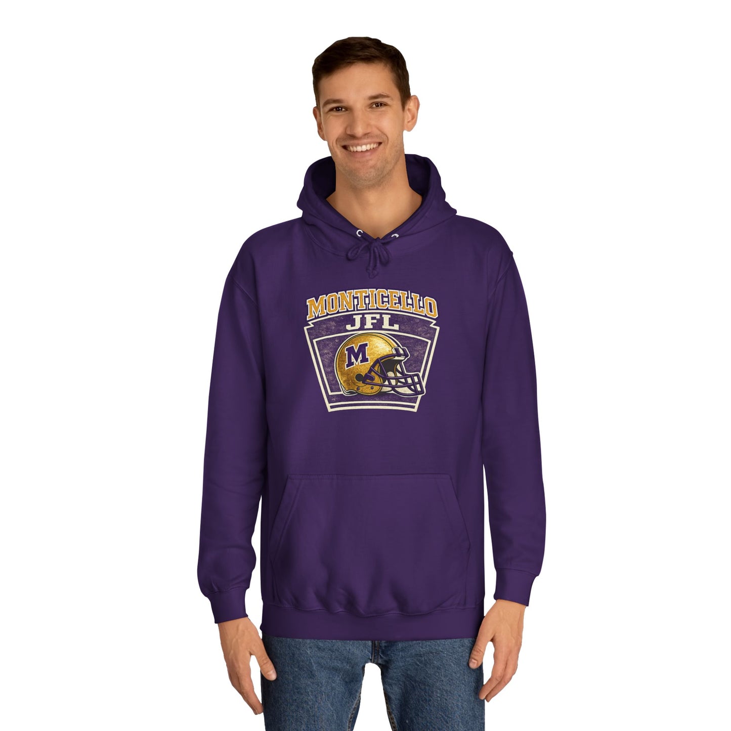 Monticello JFL Hoodie — Vintage Helmet Hoodie