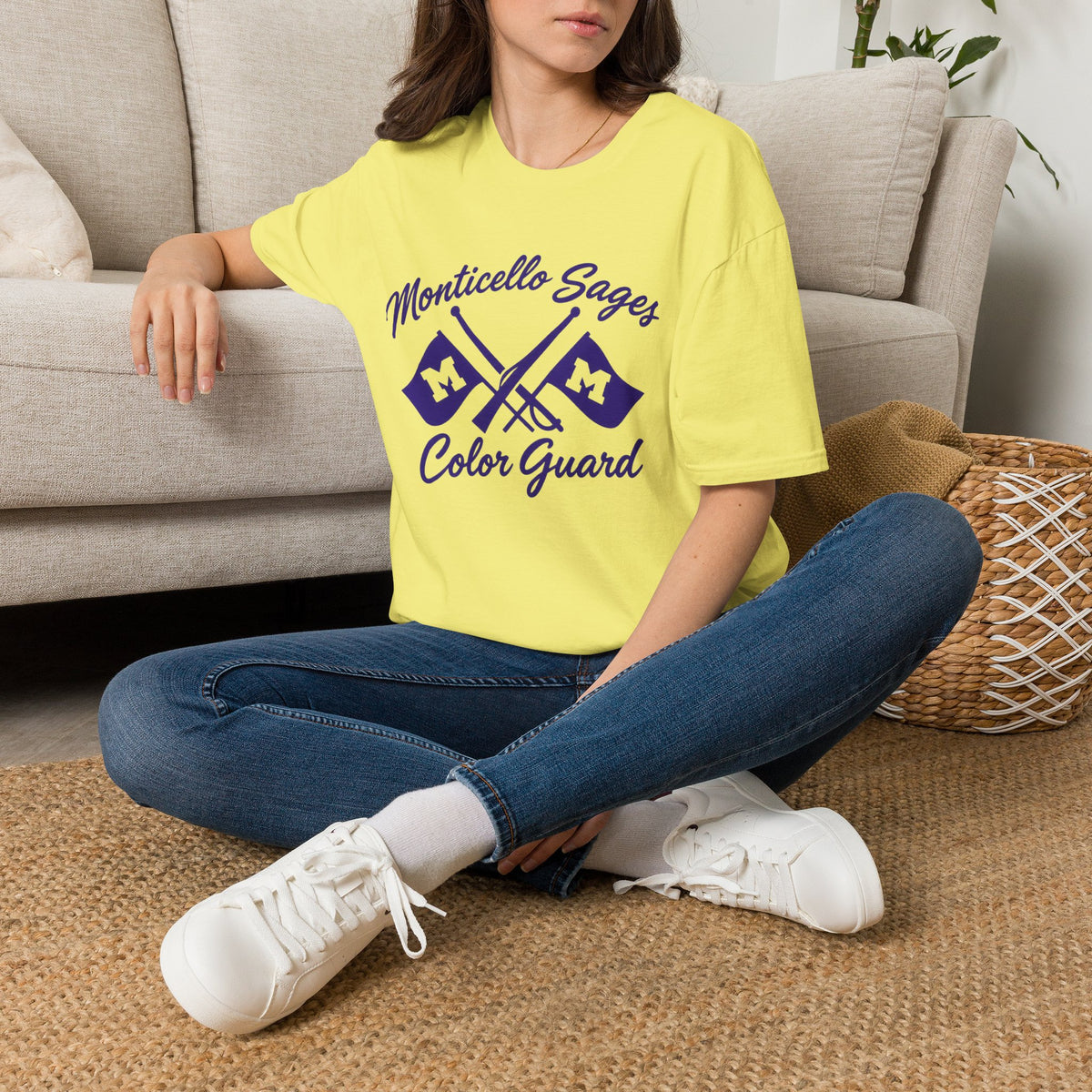 Monticello Sages Aesthetic Color Guard T-Shirt
