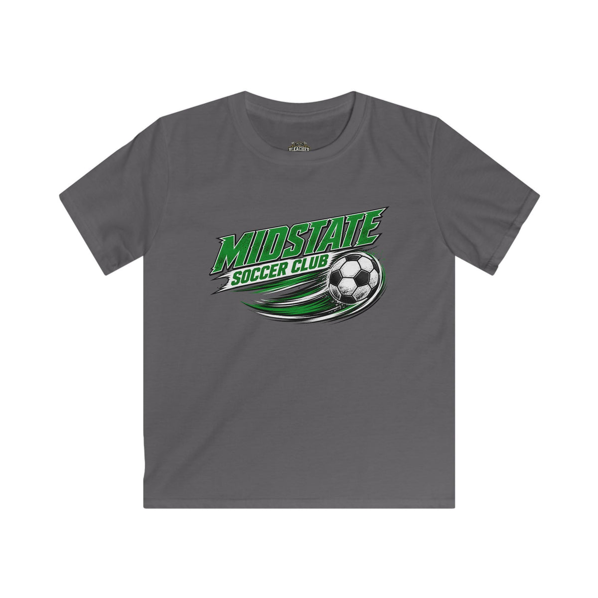 Youth Midstate Soccer Tee — "Midstate Soccer Club" Graphic Youth Shirt