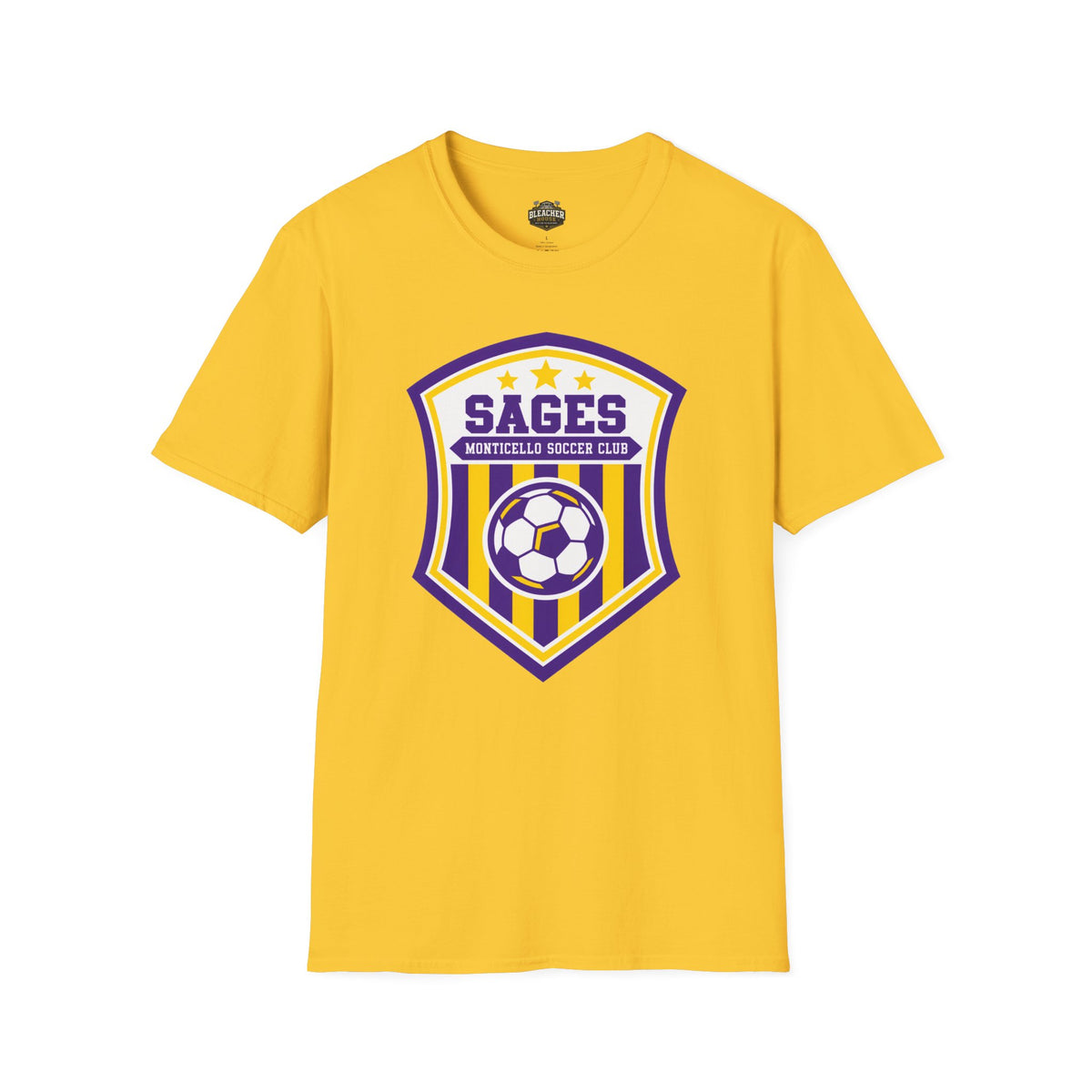 Monticello Soccer Club Crest Logo T shirt