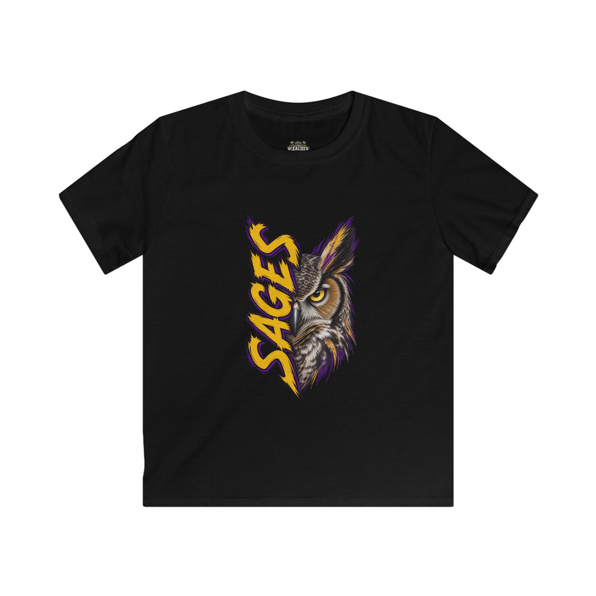 YOUTH Sages Tee — 'Sages' Owl Graphic Youth T‑Shirt