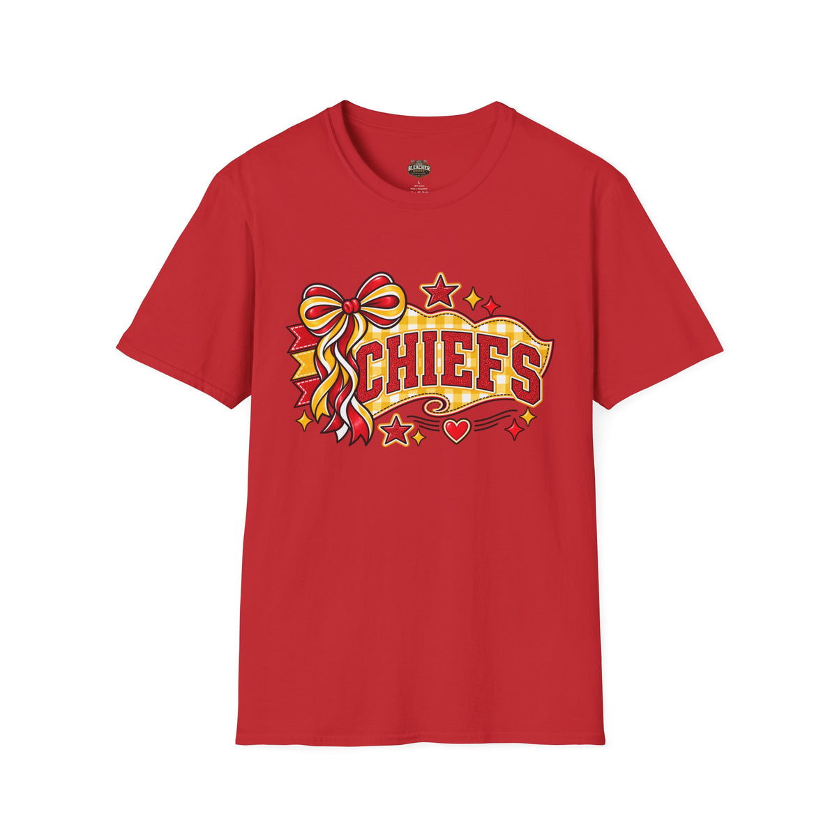 Chiefs Ribbon & Banner T-Shirt — Team Spirit Tee