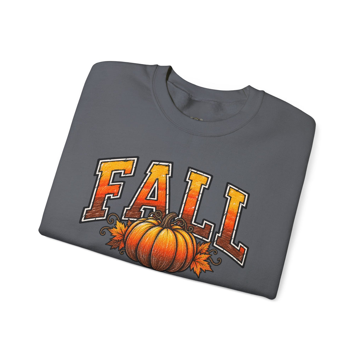 Fall Pumpkin Crewneck Sweatshirt
