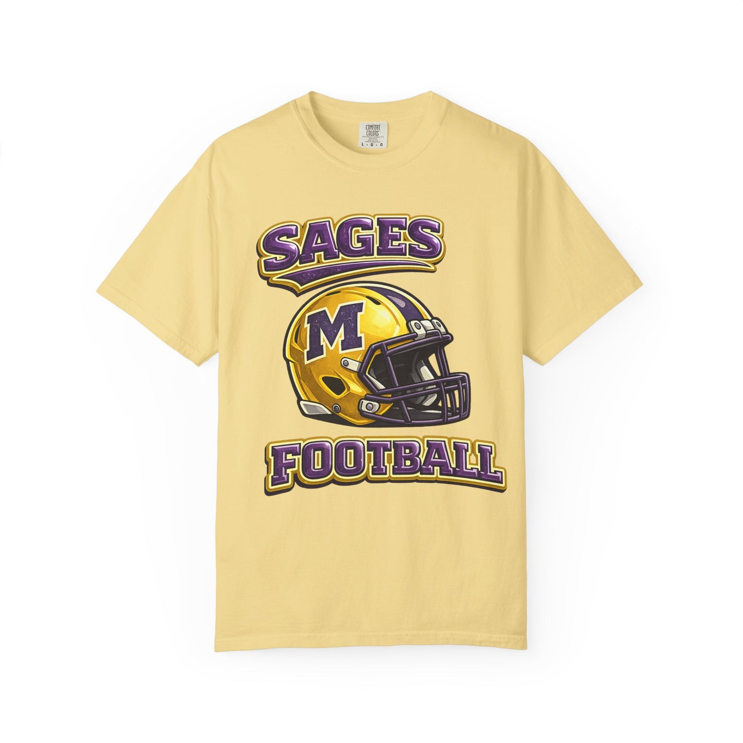 Sages Football Shiny Helmet T-Shirt