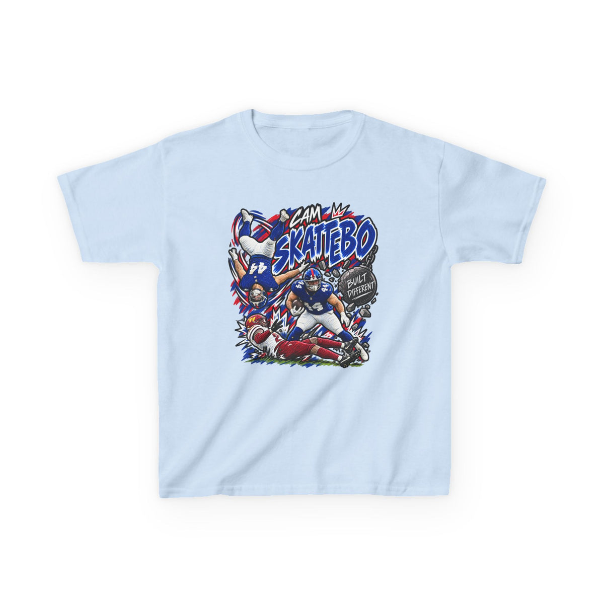 YOUTH Cam Skattebo Graphic T-Shirt - Sunday Standouts Sketch Series