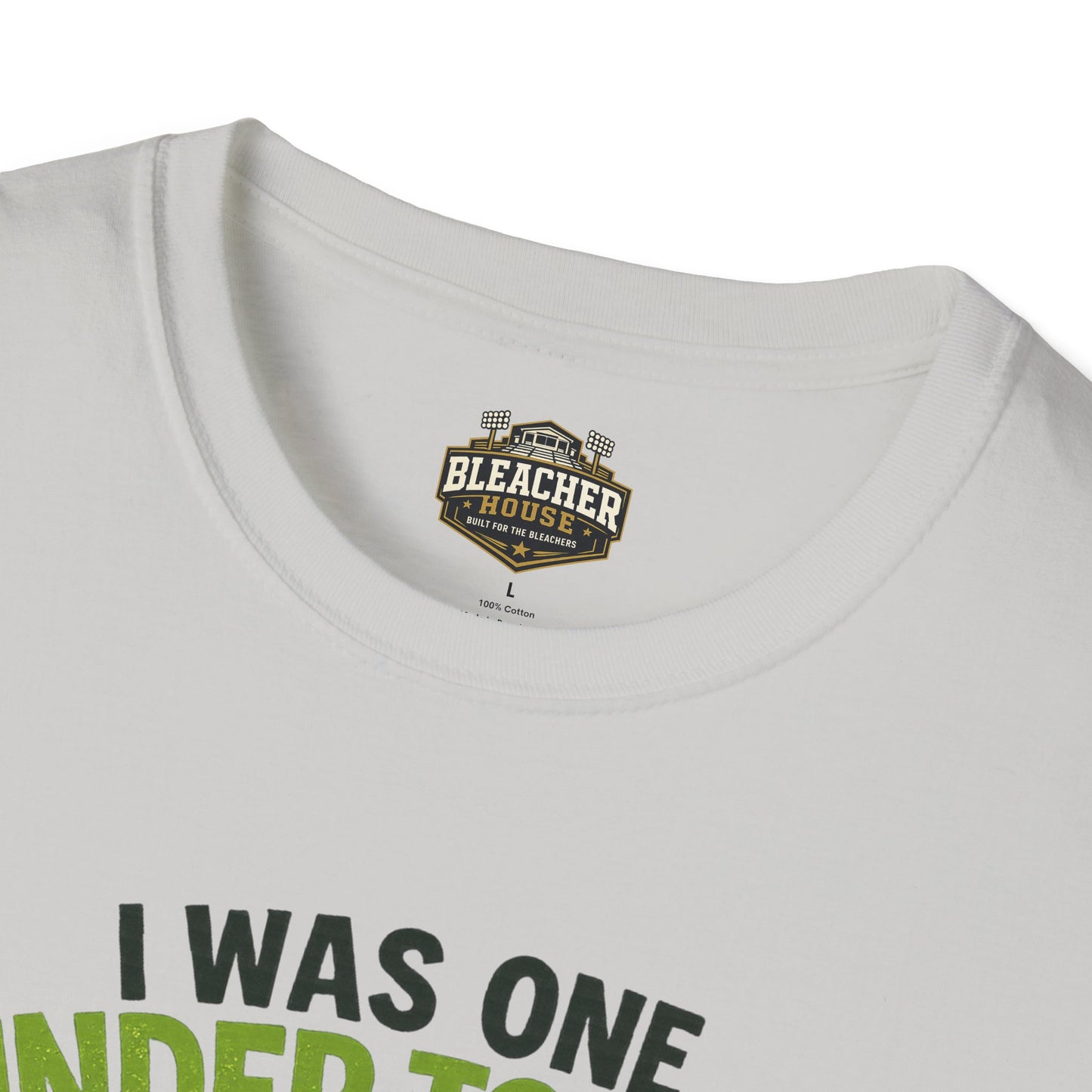 Golf T-Shirt — "I Was One Under Today!" ANIMATED VERSION - Scorecard Golf Humor Shirt