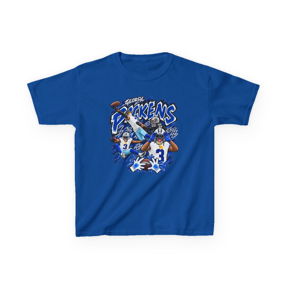 YOUTH George Pickens Graphic T-Shirt - Sunday Standouts Sketch Series