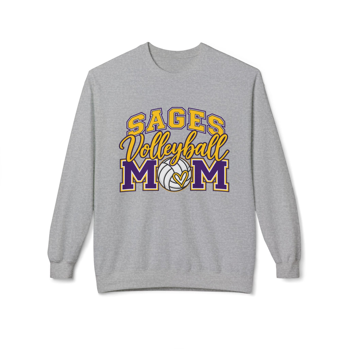 Sages Volleyball Mom Sweatshirt - Sages Volleyball MOM Crewneck