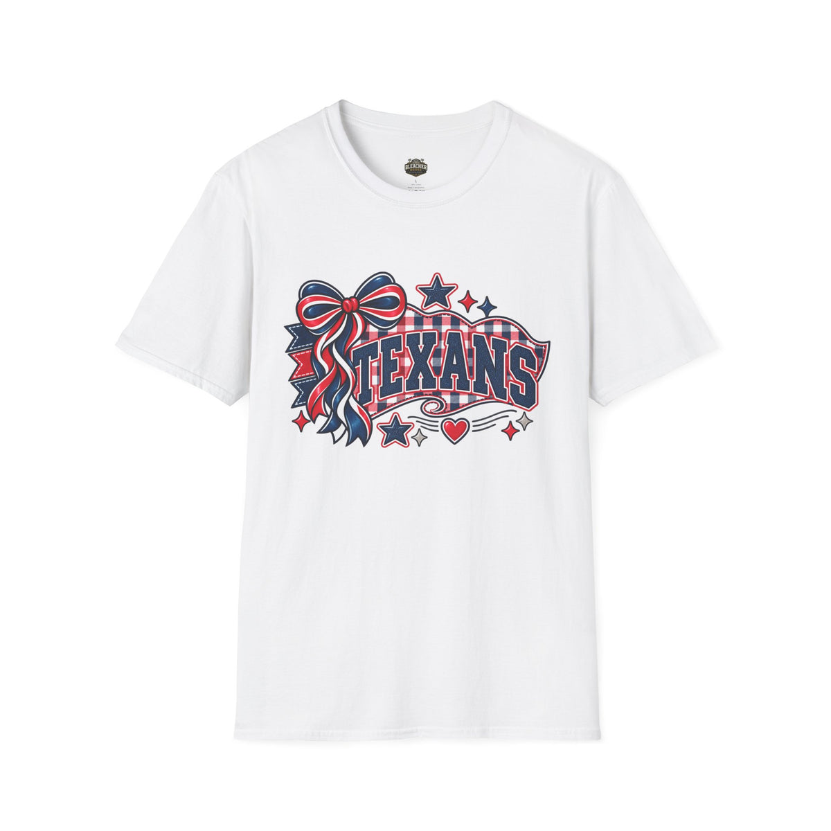 Texans Ribbon & Banner T-Shirt — Team Spirit Tee