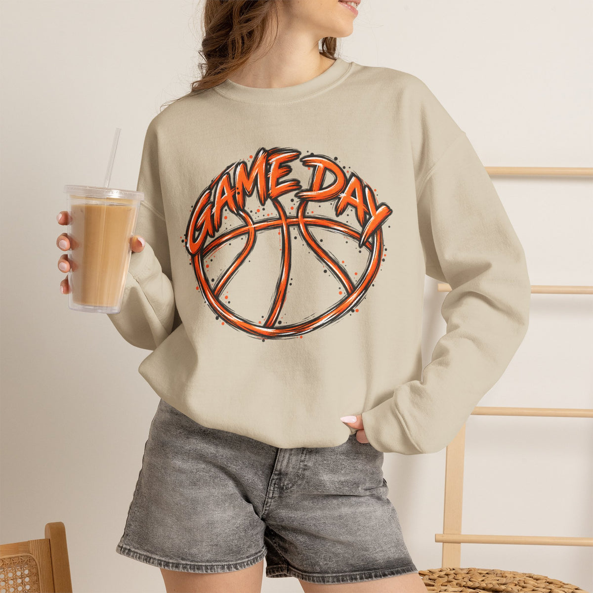 Game Day Basketball Sweatshirt