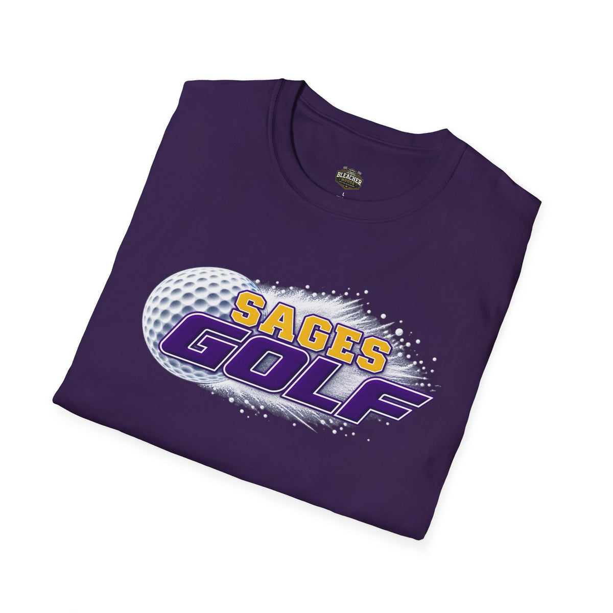 Sages Golf T-Shirt — Retro Golf Ball Team Tee