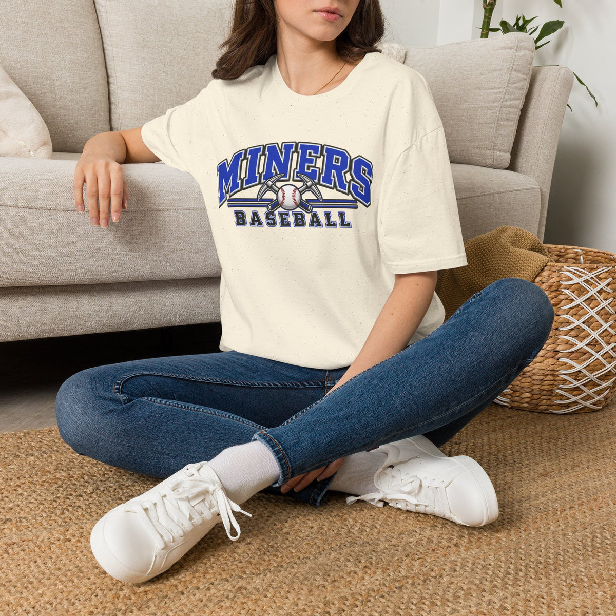 Miners Baseball T-Shirt – Team Logo Unisex Softstyle T shirt