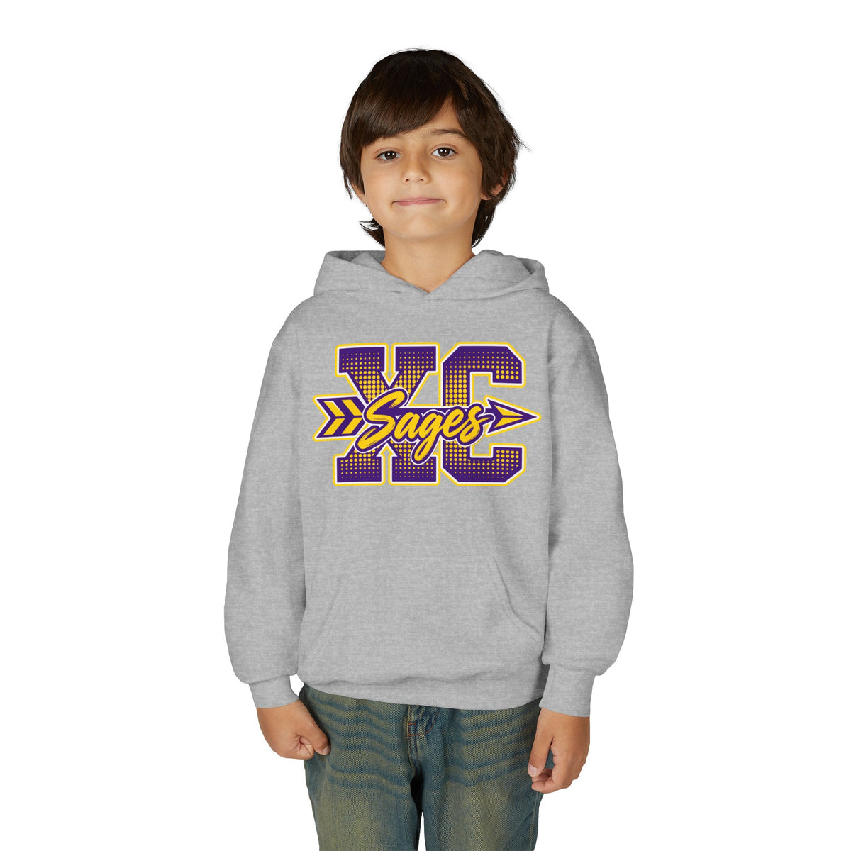 YOUTH Hoodie — XC Sages Pullover