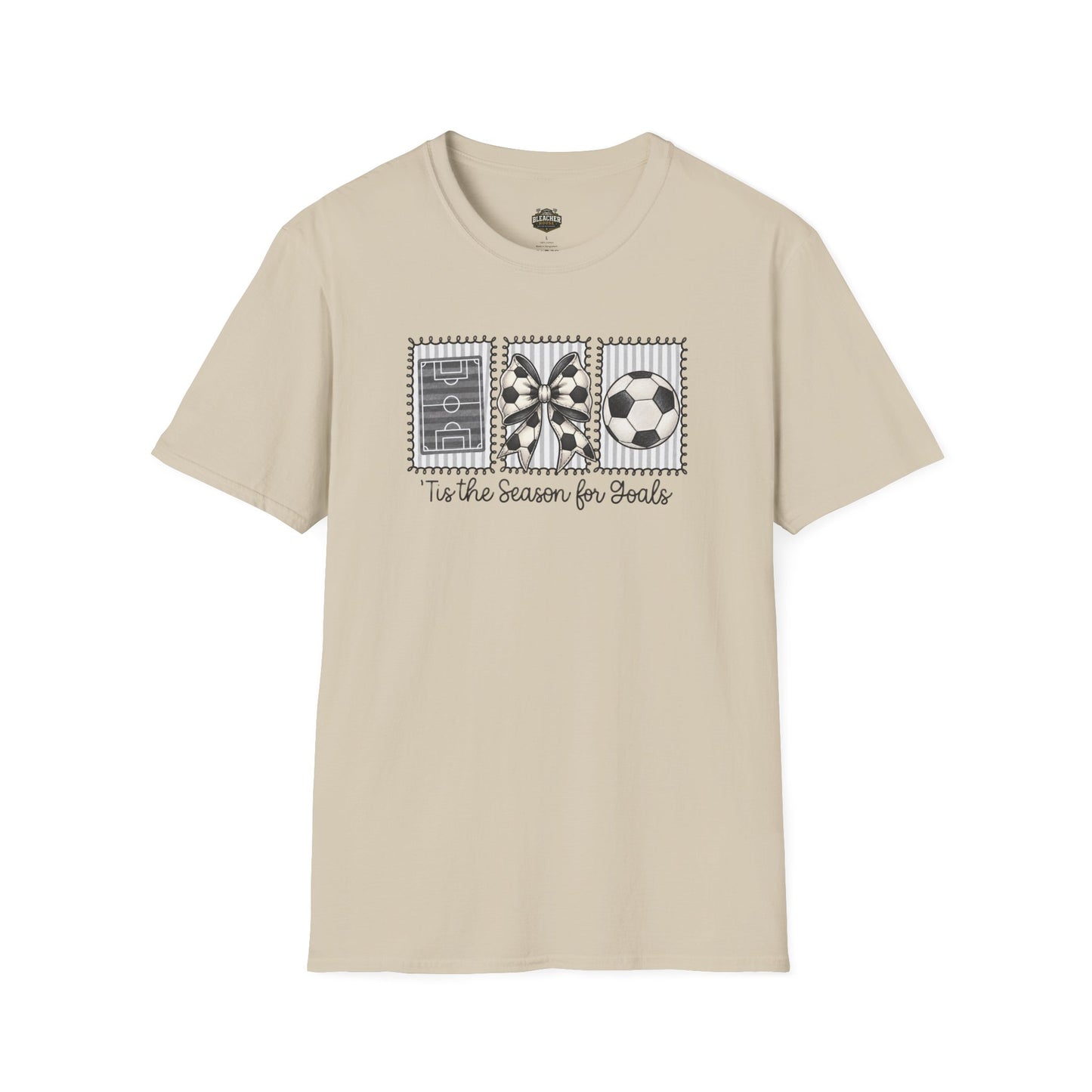 Soccer T‑Shirt — "Tis the Season for Goals"  Soccer Tee