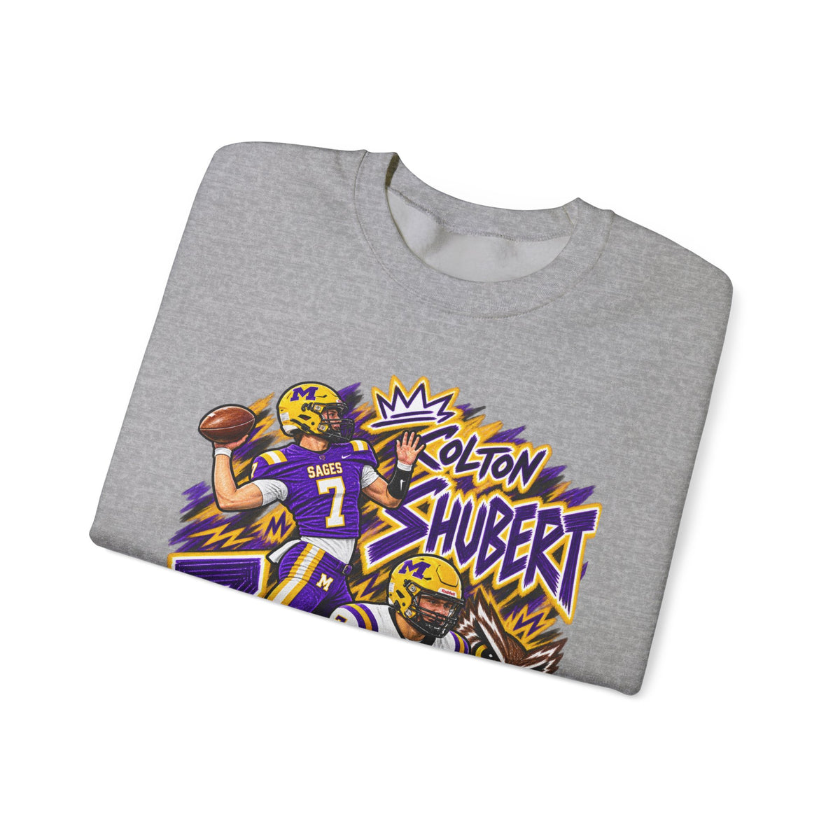 Colton Shubert Graphic Sketch Crewneck Sweatshirt