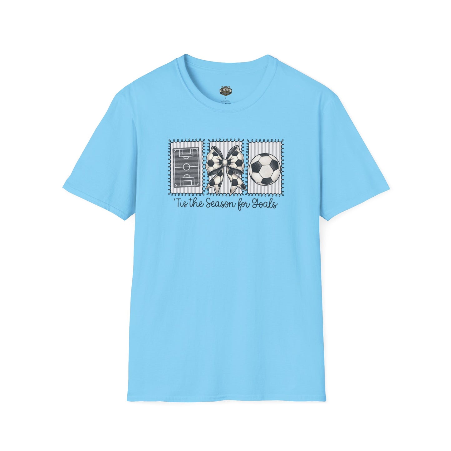 Soccer T‑Shirt — "Tis the Season for Goals"  Soccer Tee