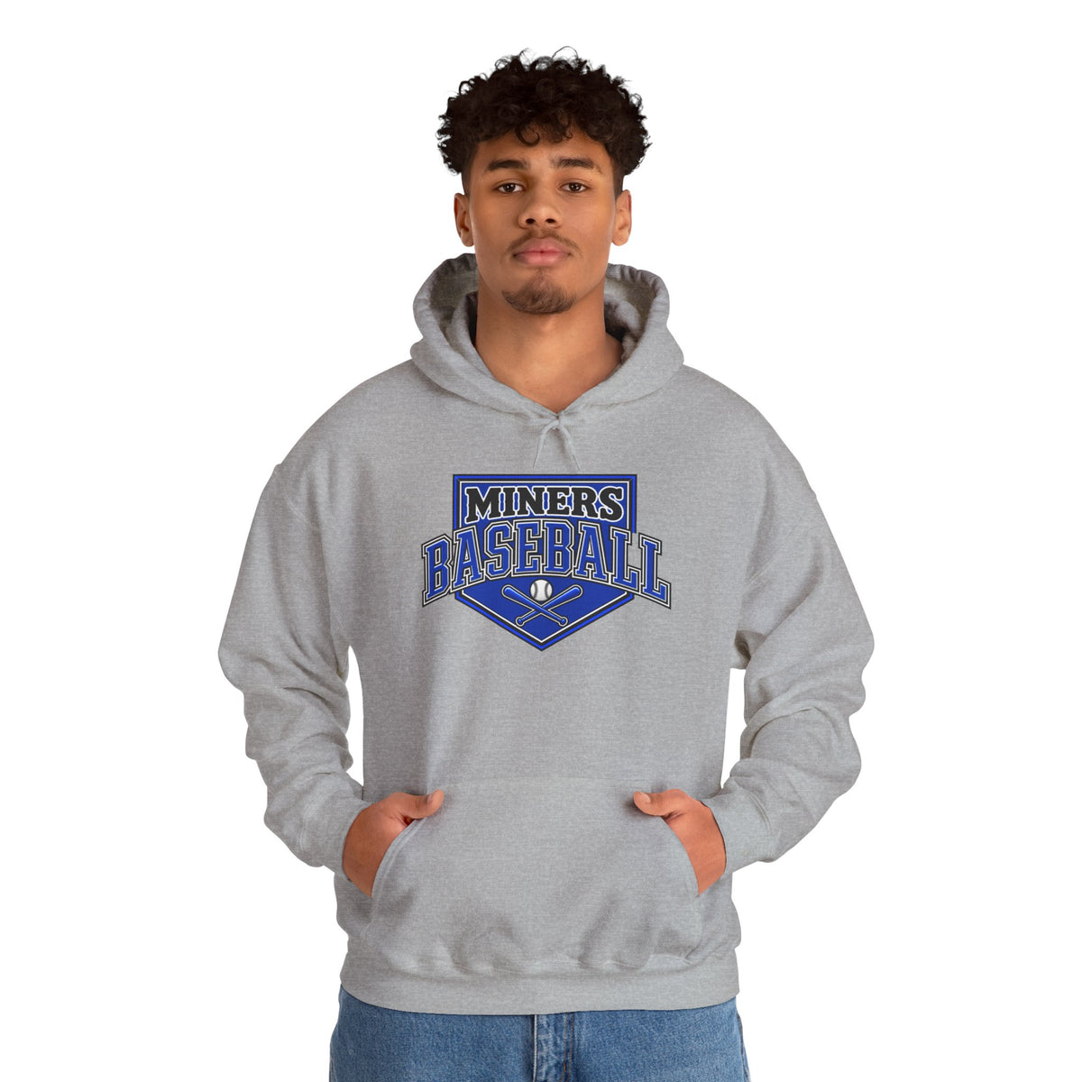 Miners Baseball Unisex Heavy Blend™ Hooded Sweatshirt