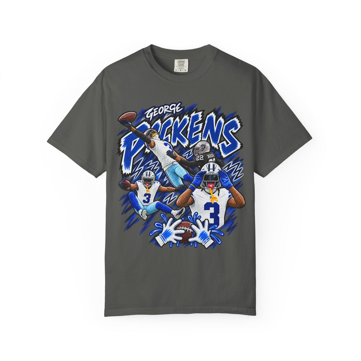 George Pickens Graphic T-Shirt - Sunday Standouts Sketch Series