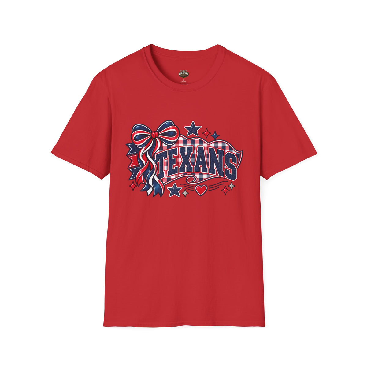 Texans Ribbon & Banner T-Shirt — Team Spirit Tee