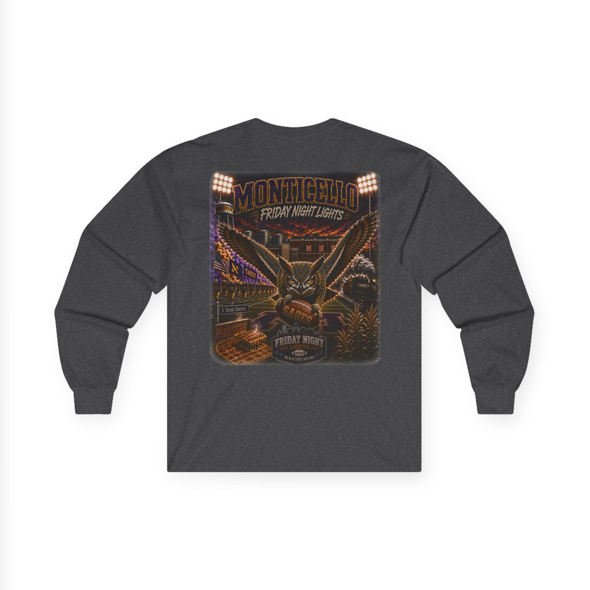 Friday Night Lights Longsleeve - MONTICELLO Edition - Collector's Edition