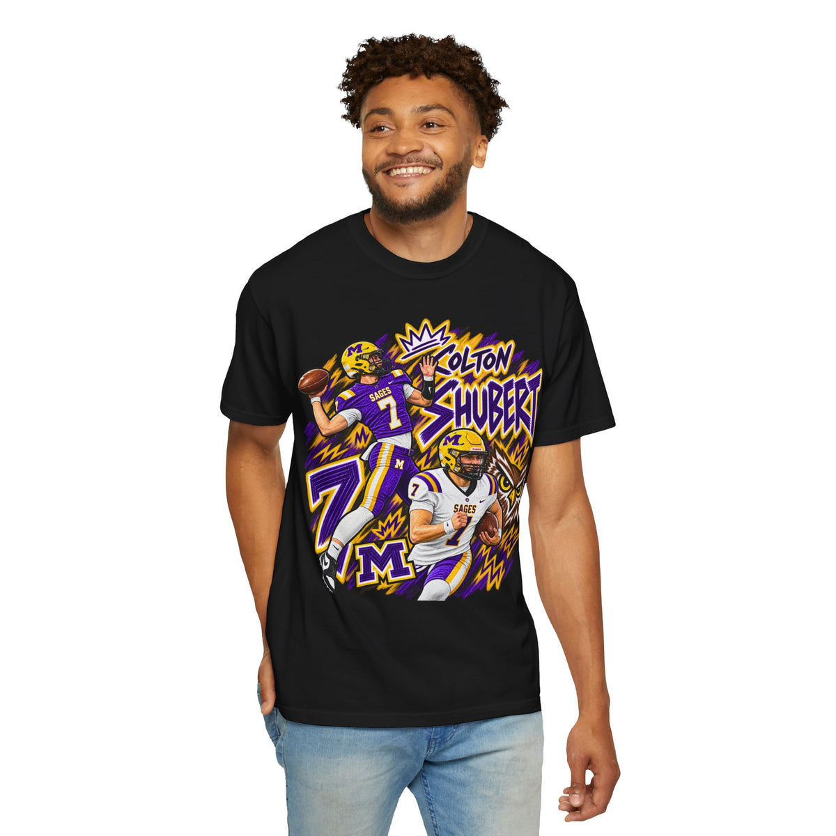 Colton Shubert Graphic Sketch T Shirt