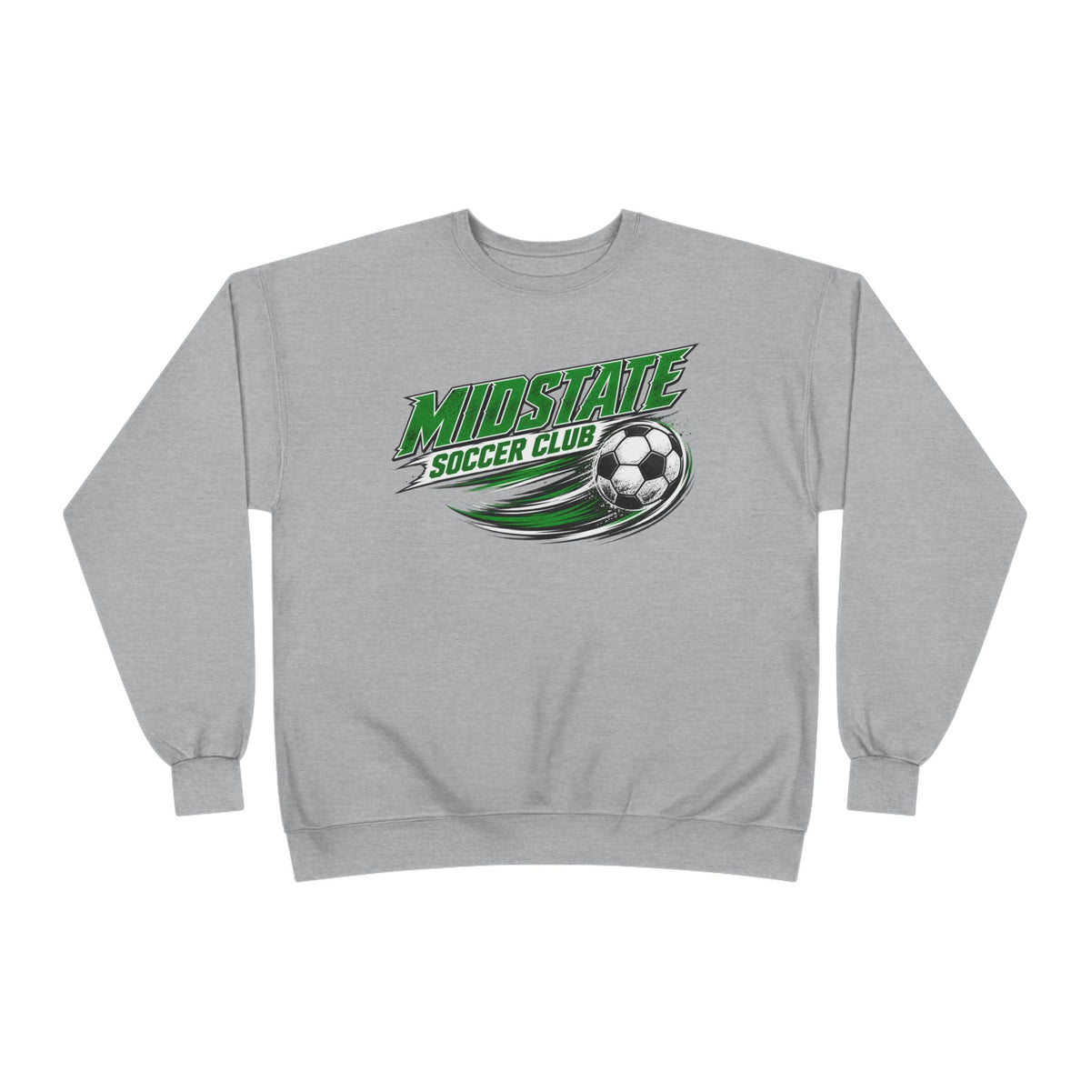 Midstate Crewneck Sweatshirt — Midstate Soccer Club Graphic
