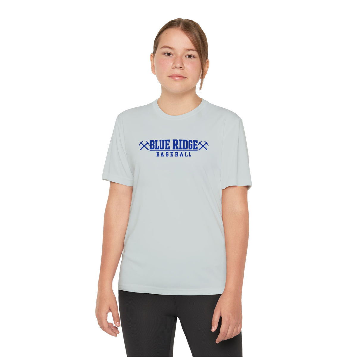 YOUTH Blue Ridge Baseball Sports Performance Polyester T shirt