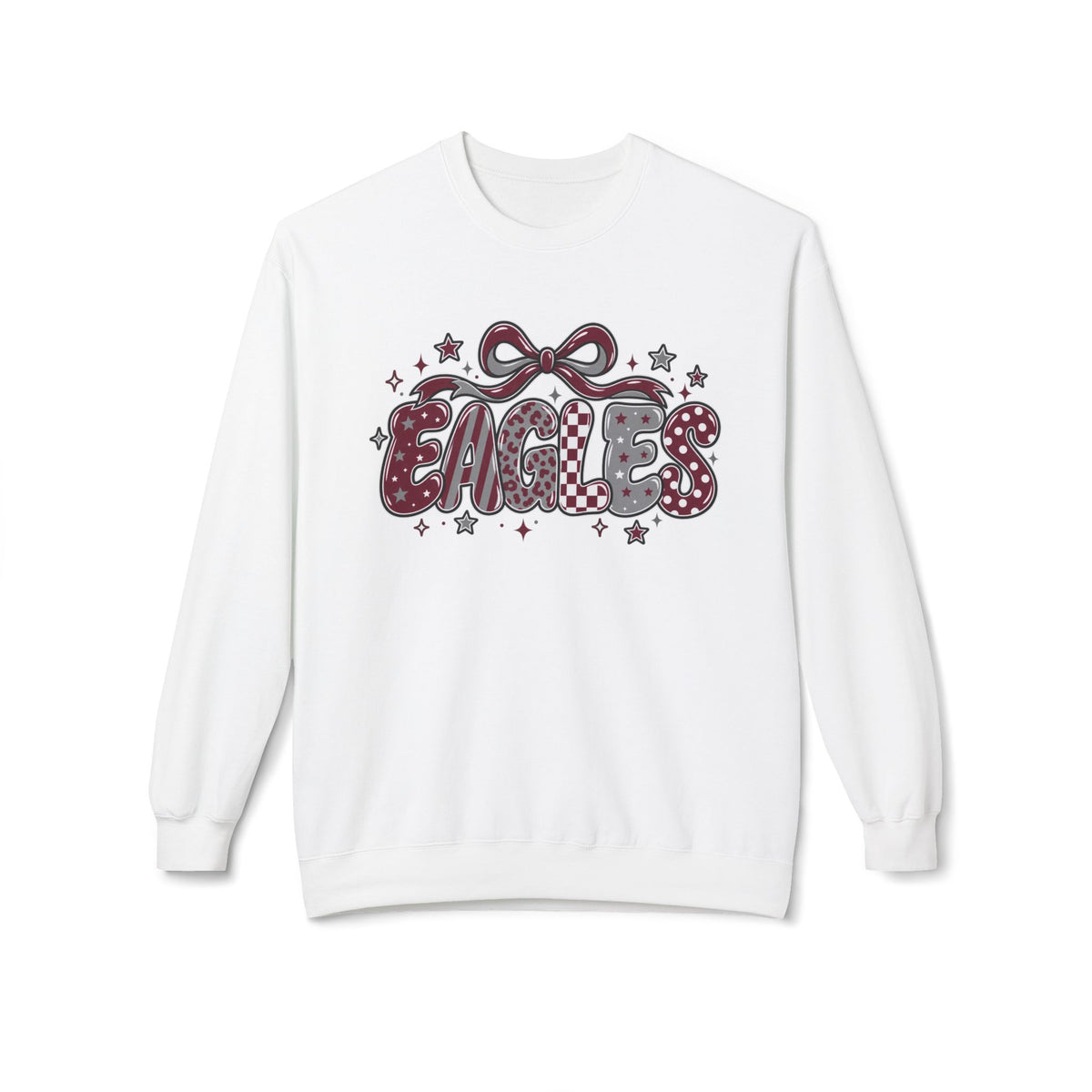 Eagles Unisex Midweight Softstyle Fleece Crewneck Sweatshirt