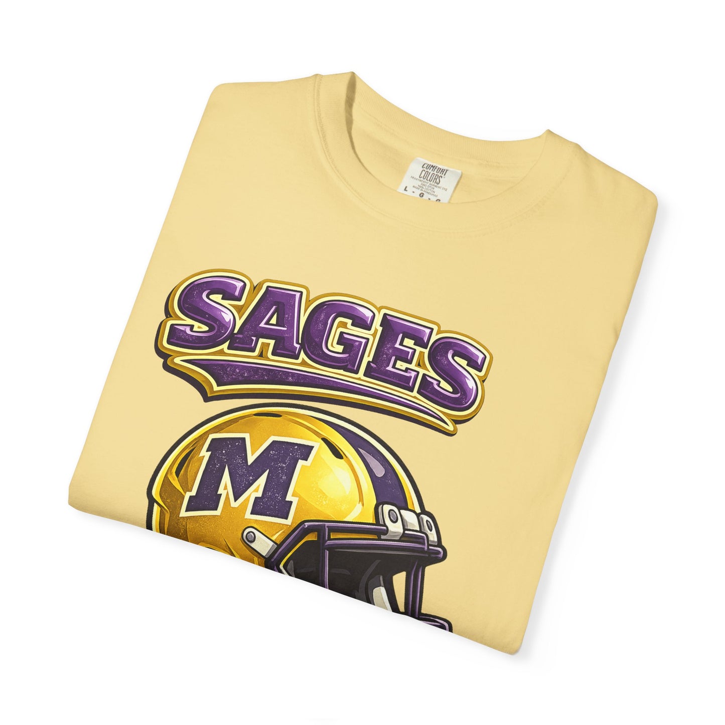 Sages Football Shiny Helmet T-Shirt
