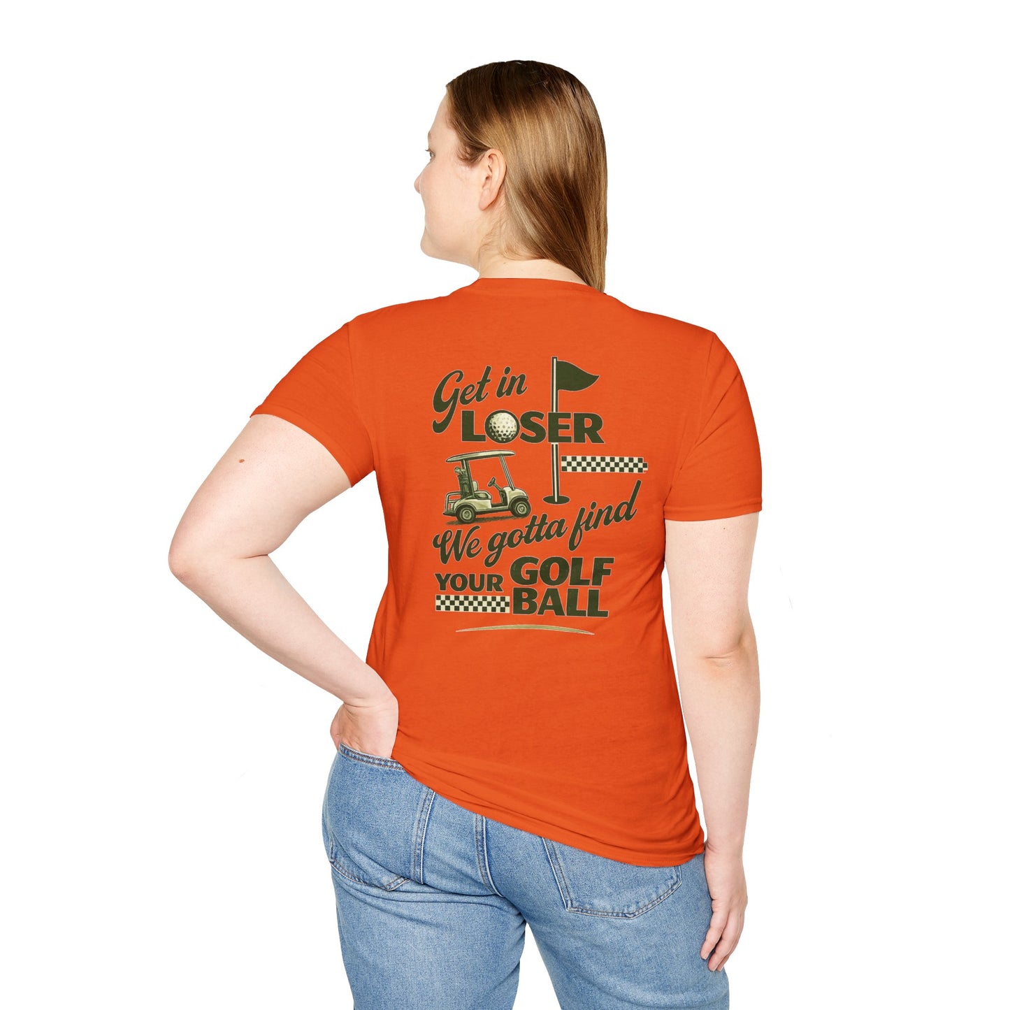 Get In Loser: Lost Ball Patrol Golf Tee
