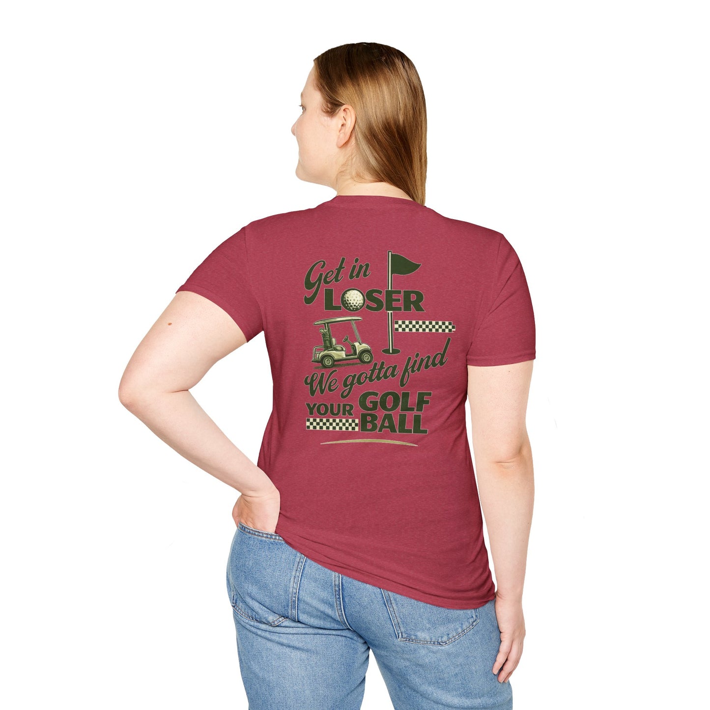 Get In Loser: Lost Ball Patrol Golf Tee